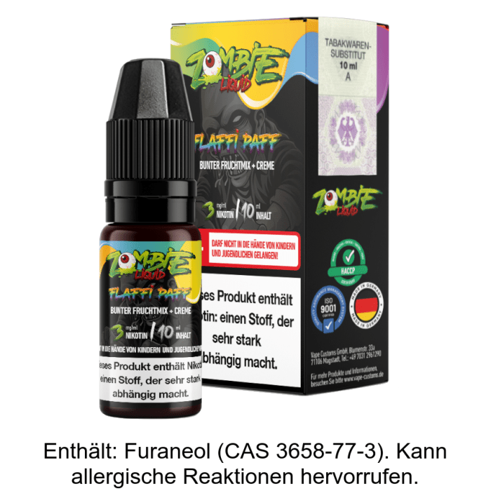 Zombie - Flaffi Paff E-Zigaretten Liquid 0 mg/ml