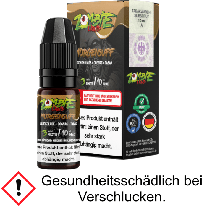 Zombie - Morgensuff E-Zigaretten Liquid 12 mg/ml