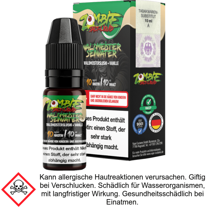 Zombie - WaldmeisterseinVater - Nikotinsalz Liquid 20 mg/ml