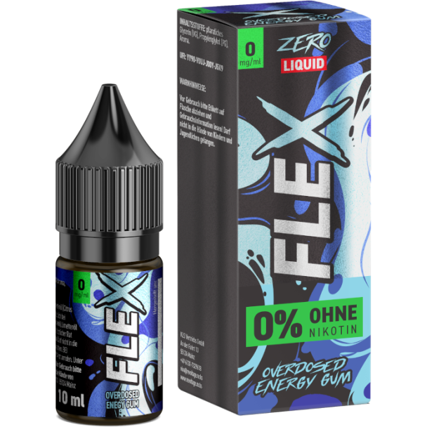 Revoltage - FLEX - Overdosed Energy Gum - Nikotinsalz Liquid 0 mg/ml