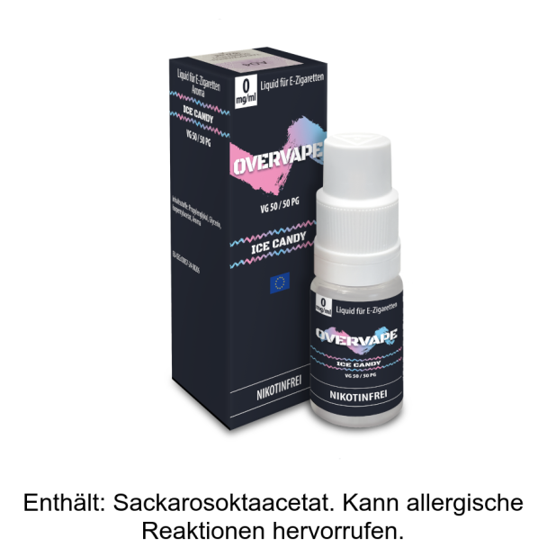 Overvape - Ice Candy - Nikotinsalz Liquid 0 mg/ml
