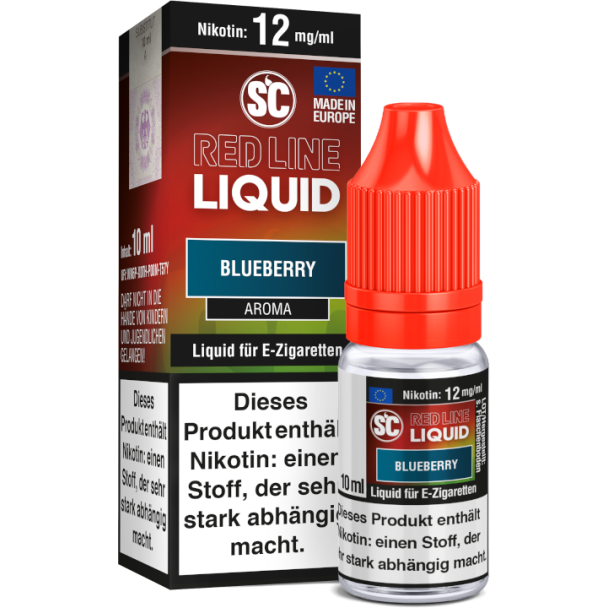 SC - Red Line Nikotin - Blueberry