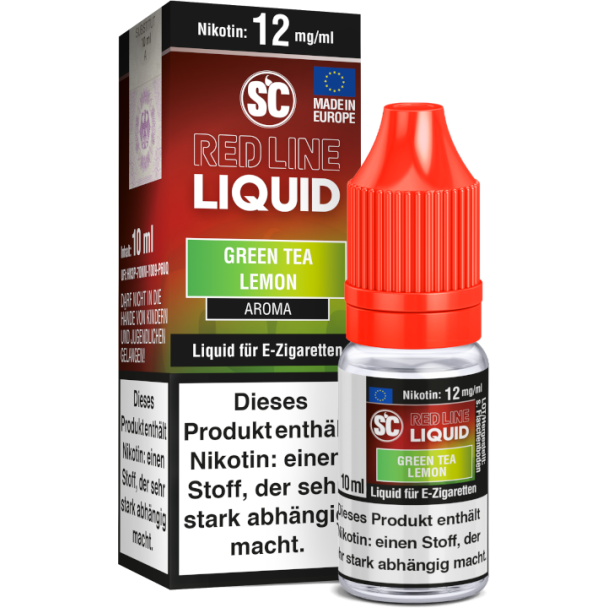 SC - Red Line Nikotin - Green Tea Lemon