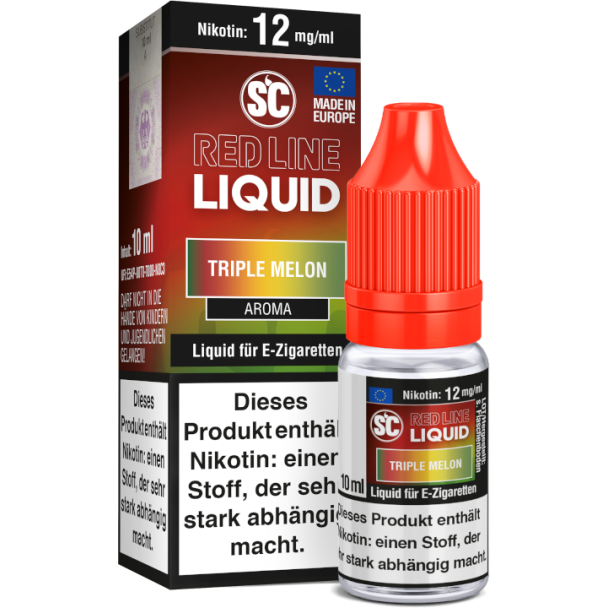 SC - Red Line Nikotin - Triple Melon