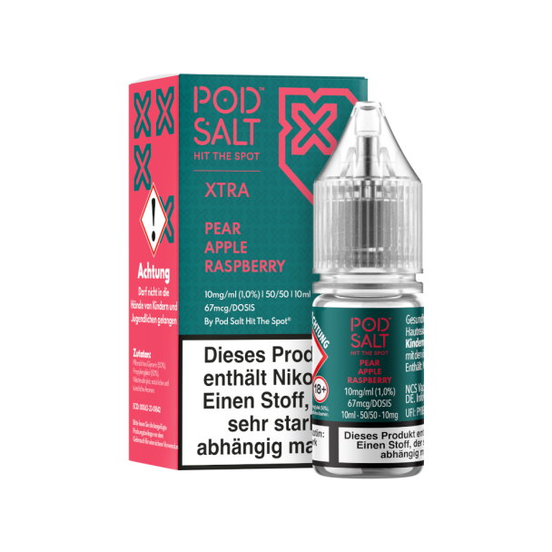 Pod Salt X - Pear Apple Raspberry - Nikotinsalz Liquid