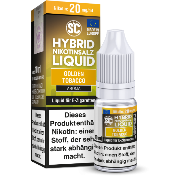 Liquid Golden Tobacco Hybrid Nikotinsalz - SC