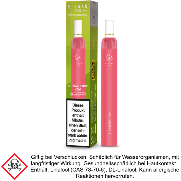 Elf Bar Filter T600 Einweg E-Zigarette