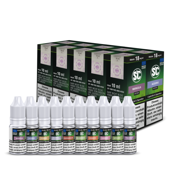 Liquid Fruit Probierbox Nikotin - SC