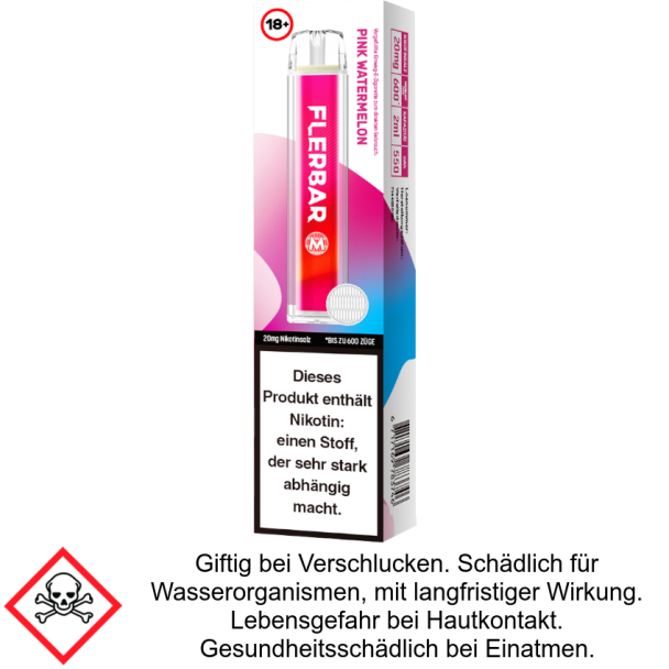 Flerbar M Pink Watermelon 20 mg/ml
