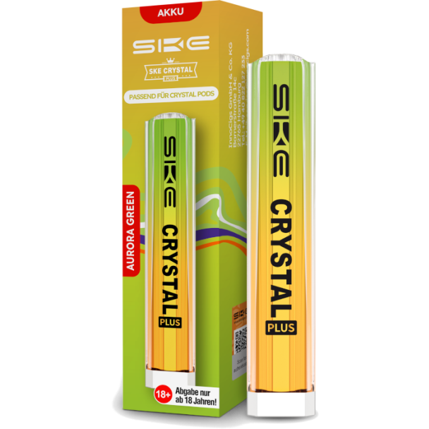 Crystal Plus Akku aurora-grün 400 mAh - SKE