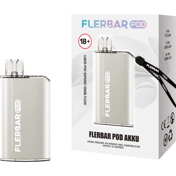 Flerbar Pod Akku Grau 500 mAh