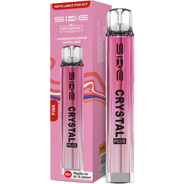 SKE - Crystal Plus E-Zigaretten Set pink