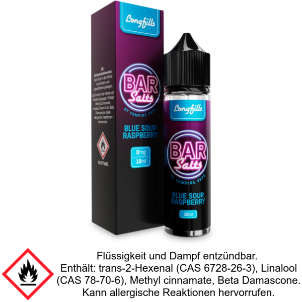 Aroma Blue Sour Raspberry Bar Salts - Vampire Vape