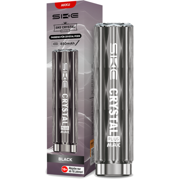 SKE - Crystal Plus MAX Akku 850 mAh schwarz