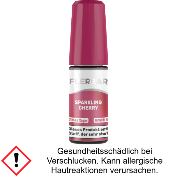 Flerbar Liquid - Sparkling Cherry - Nikotinsalz Liquid 10 mg/ml