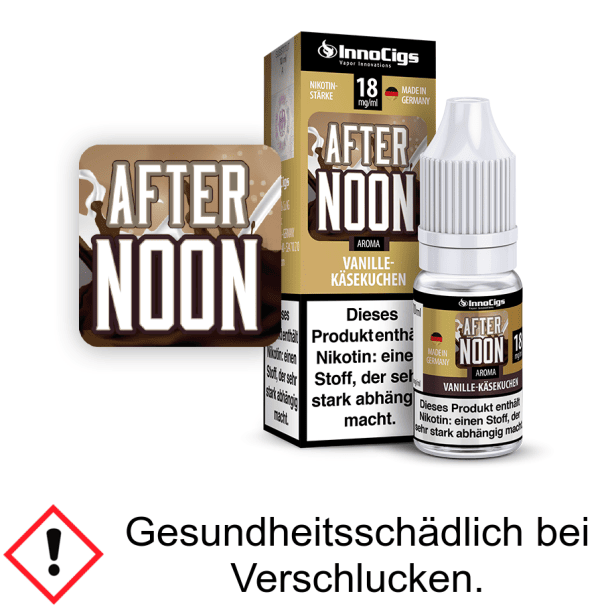 Afternoon Vanille-Käsekuchen E-Liquid 6 mg/ml InnoCigs