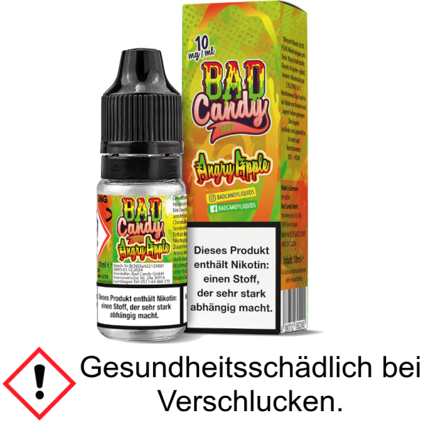Angry Apple Bad Candy Liquids 10 mg/ml Nikotinsalz Liquid