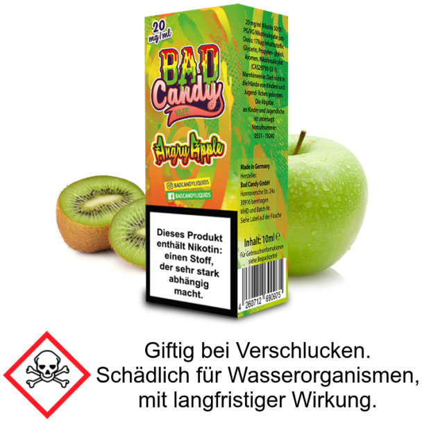 Angry Apple Bad Candy Liquids 20 mg/ml Nikotinsalz Liquid