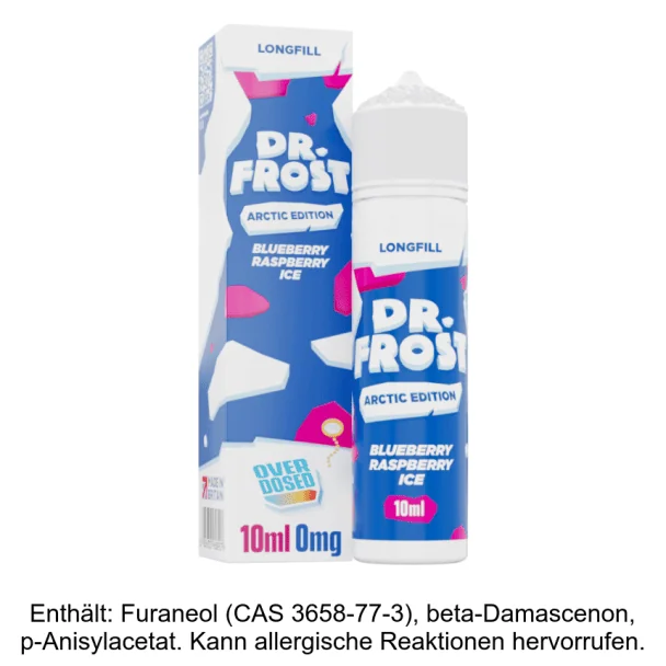 Aroma Blueberry Raspberry Ice 10 ml - Dr. Frost - Arctic Edition