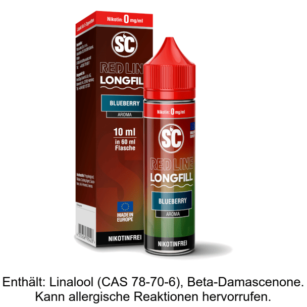 Aroma Blueberry Red Line 10 ml - SC