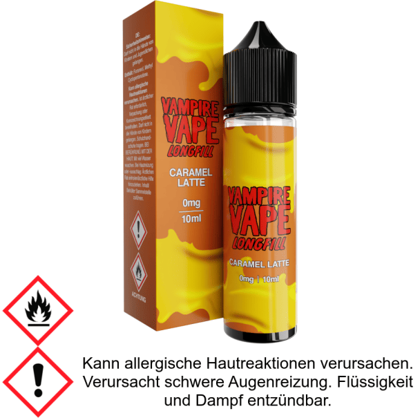 Aroma Caramel Latte 10 ml  - Dessert Collection -Vampire Vape