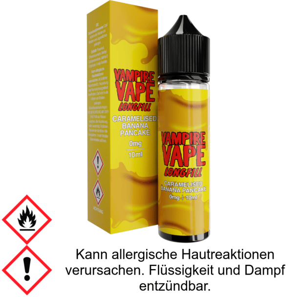 Aroma Caramelised Banana Pancake 10 ml  - Dessert Collection -Vampire Vape