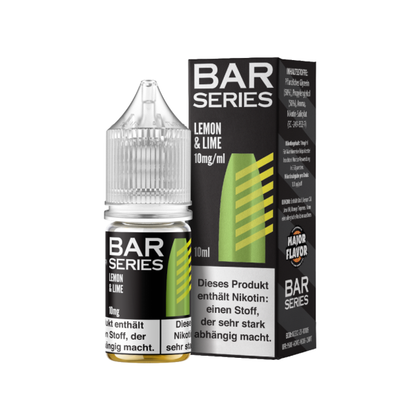 Liquid Lemon & Lime Nikotinsalz - Bar Series