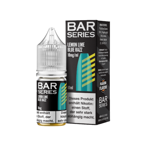 Liquid Lemon Lime Blue Razz Nikotinsalz - Bar Series