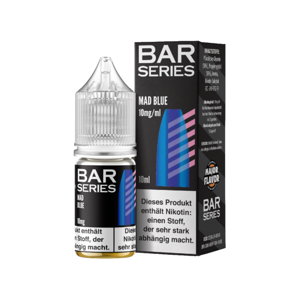 Liquid Mad Blue Nikotinsalz - Bar Series