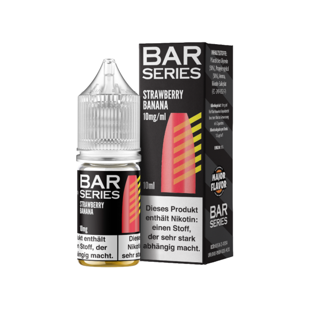 Liquid Strawberry Banana Nikotinsalz - Bar Series