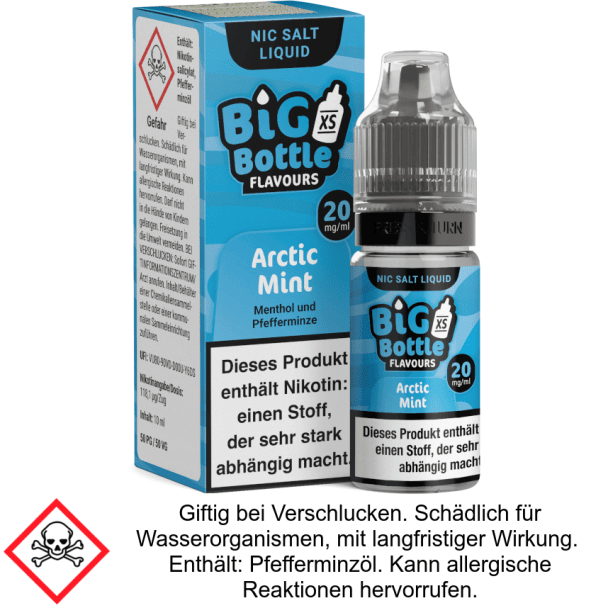 Big Bottle - Artic Mint - Nikotinsalz Liquid 20 mg/ml