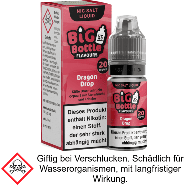 Big Bottle - Dragon Drop - Nikotinsalz Liquid  20mg/ml