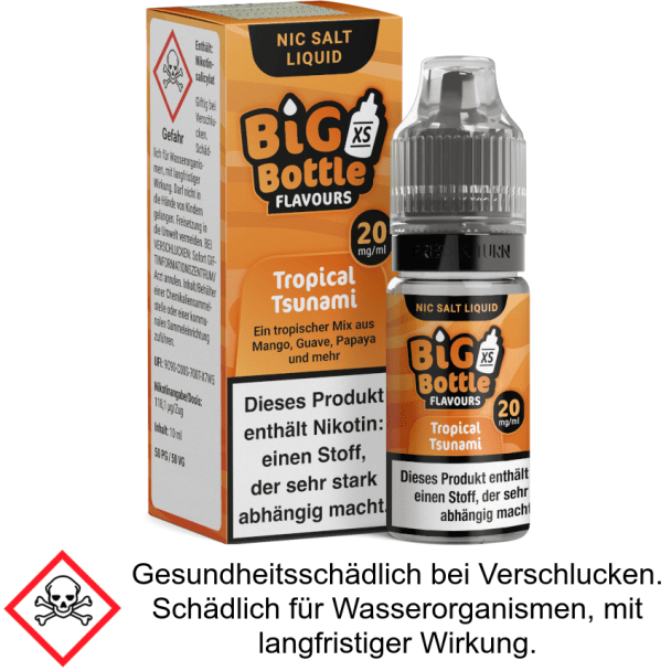 Big Bottle - Tropical Tsunami - Nikotinsalz Liquid 20 mg/ml