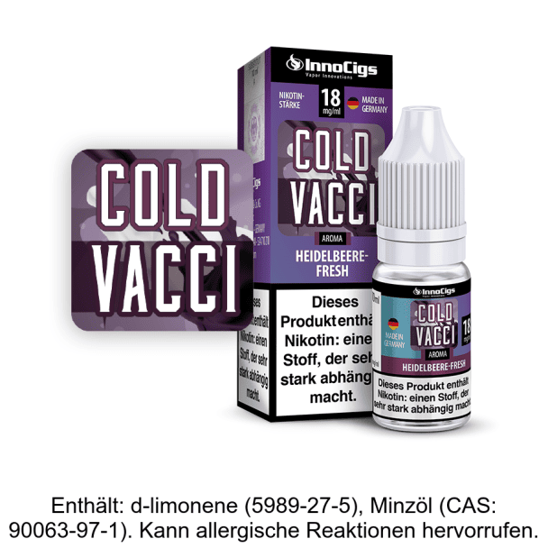 Cold Vacci Heidelbeere-Fresh E-Liquid 0 mg/ml InnoCigs