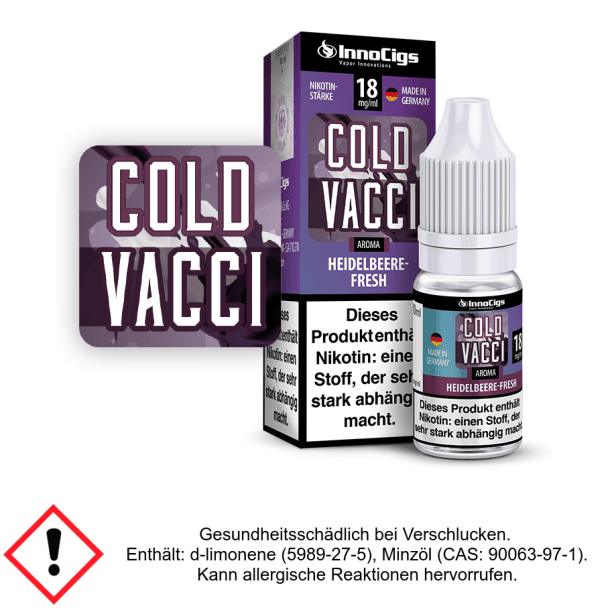 Cold Vacci Heidelbeere-Fresh E-Liquid 6 mg/ml InnoCigs