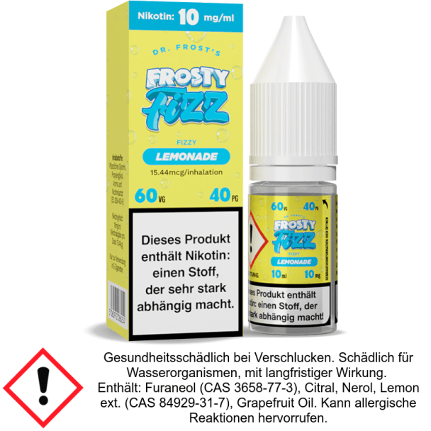 Dr. Frost - Frosty Fizz - Lemonade - Nikotinsalz Liquid 10mg/ml