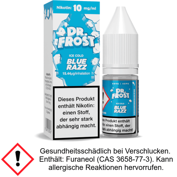 Dr. Frost - Ice Cold - Blue Razz - Nikotinsalz Liquid 10mg/ml