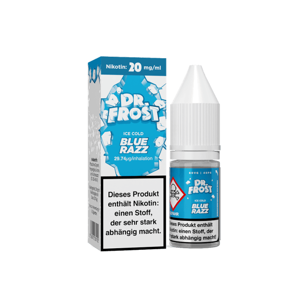 Dr. Frost - Ice Cold - Blue Razz - Nikotinsalz Liquid 20mg/ml