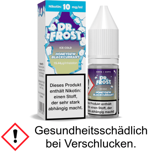 Dr. Frost - Ice Cold - Honeydew Blackcurrant - Nikotinsalz Liquid 10mg/ml