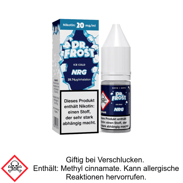 Dr. Frost - Ice Cold - NRG - Nikotinsalz Liquid 20mg/ml