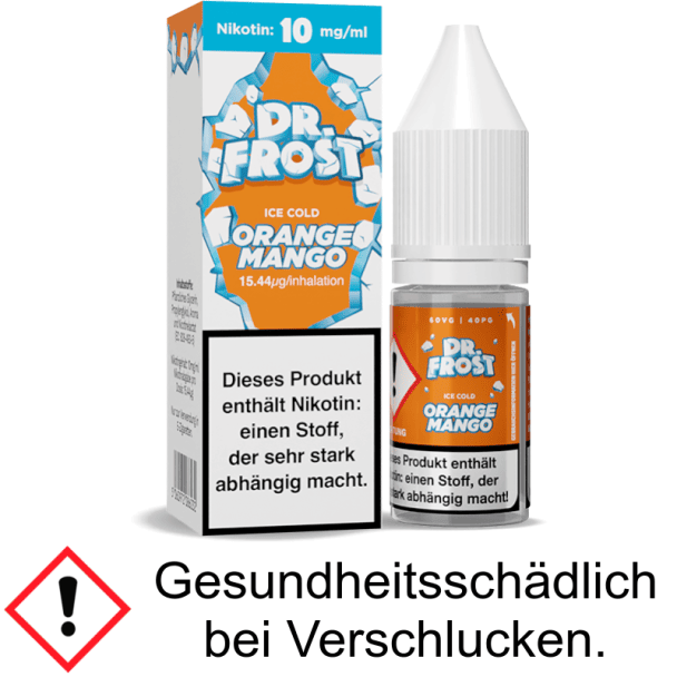 Dr. Frost - Ice Cold - Orange Mango - Nikotinsalz Liquid 10mg/ml