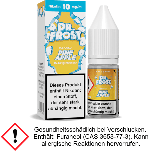 Dr. Frost - Ice Cold - Pineapple - Nikotinsalz Liquid 10mg/ml