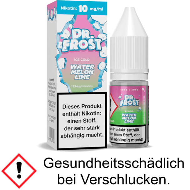 Dr. Frost - Ice Cold - Watermelon Lime - Nikotinsalz Liquid 10mg/ml