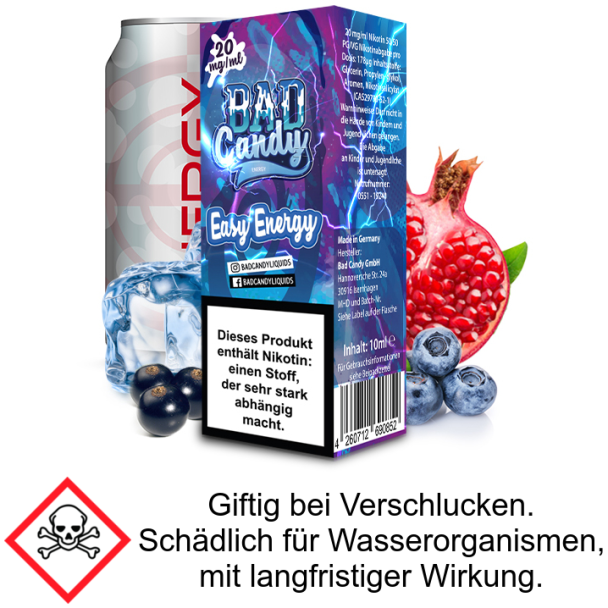 Easy Energy Bad Candy Liquids 20 mg/ml Nikotinsalz Liquid
