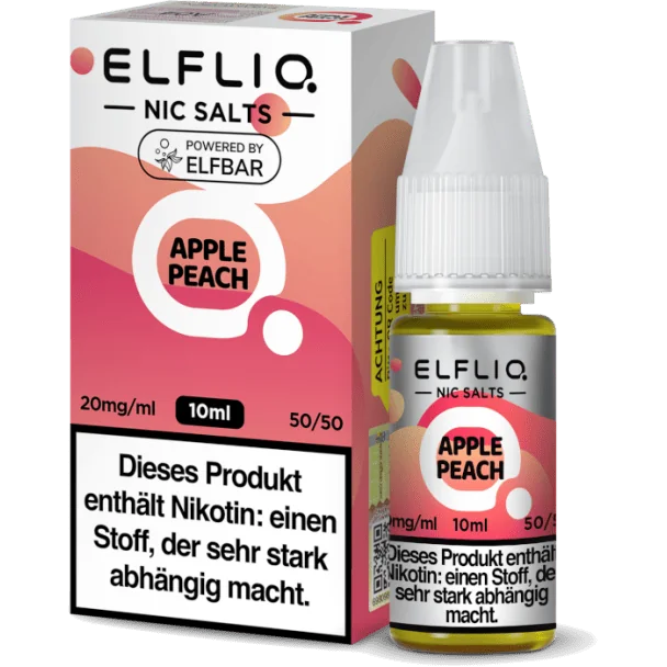 ELFBAR ELFLIQ - Apple Peach - Nikotinsalz Liquid