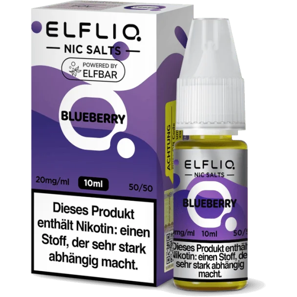 ELFBAR ELFLIQ - Blueberry - Nikotinsalz Liquid