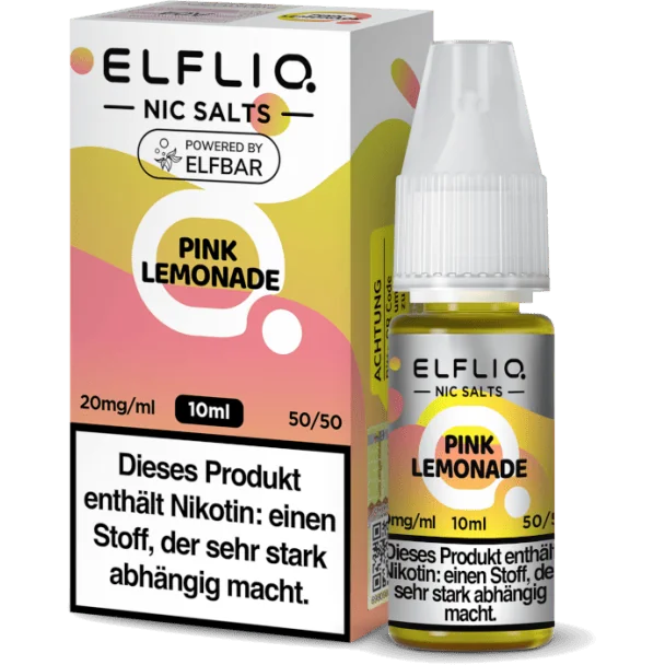ELFBAR ELFLIQ - Pink Lemonade - Nikotinsalz Liquid