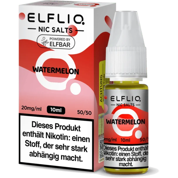 ELFBAR ELFLIQ - Watermelon - Nikotinsalz Liquid