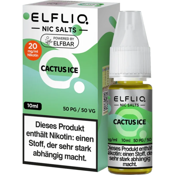 Elfliq Cactus Ice Nikotinsalz Liquid - Elfbar