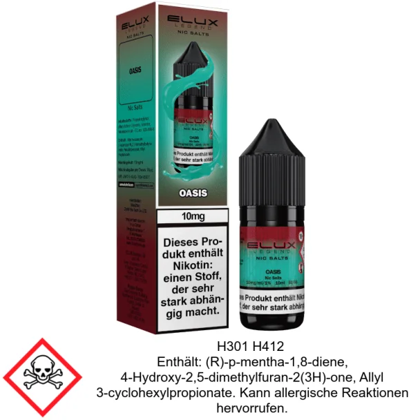 Elux - Oasis - Nikotinsalz Liquid 10 mg/ml